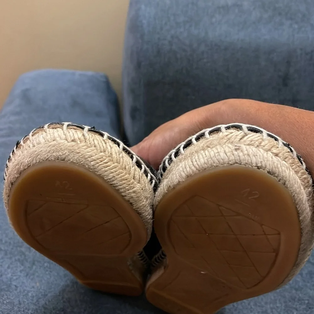 CC Black Espadrille Flats - Picture 12 of 15